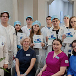 В клинике «Сокол» прошла юбилейная профориентационная экскурсия